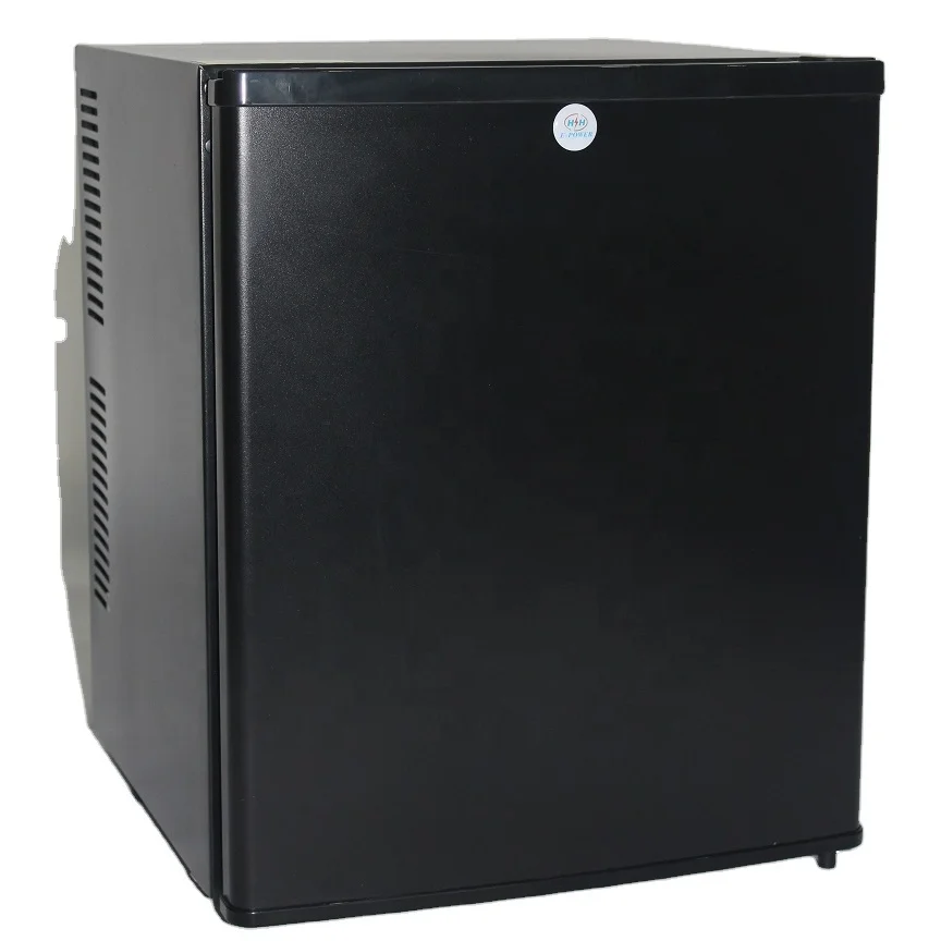 Semi conductor minibar with black color and  solid door 30L for hotel room