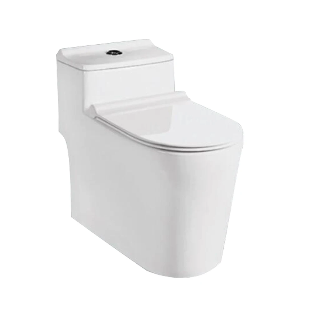 One Piece Toilet Bowl High Quality Factory Price Bathroom Ceramic WC S-trap Sanitary Siphonic Ceramic WC Water Closet Toilet