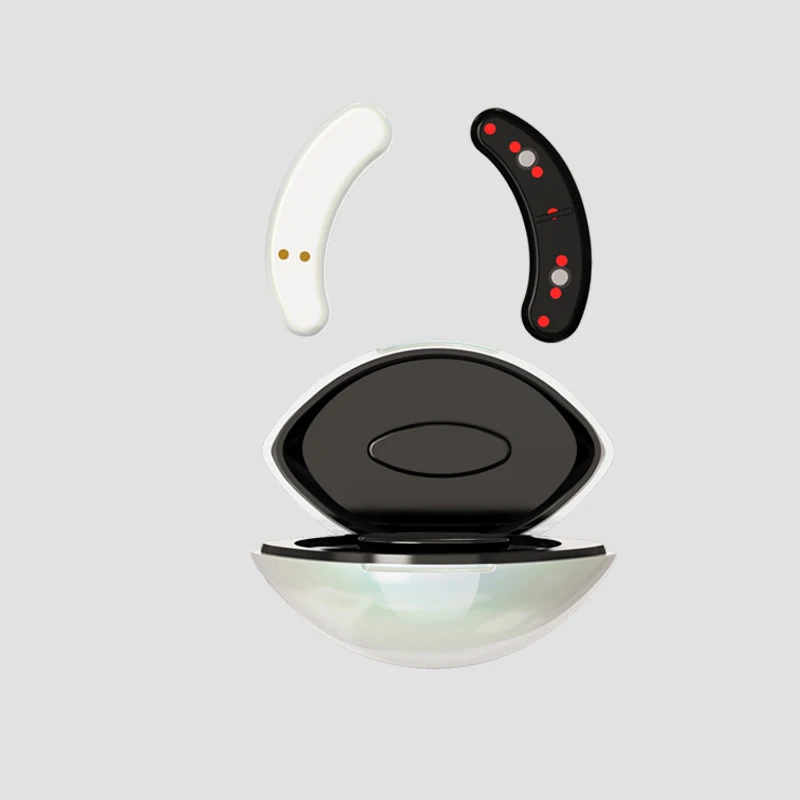 High Quality Portable EMS Electric Under Eye Massager Eye Care Red Light Therapy Anti-aging Dark Circles Remover Eye Massager