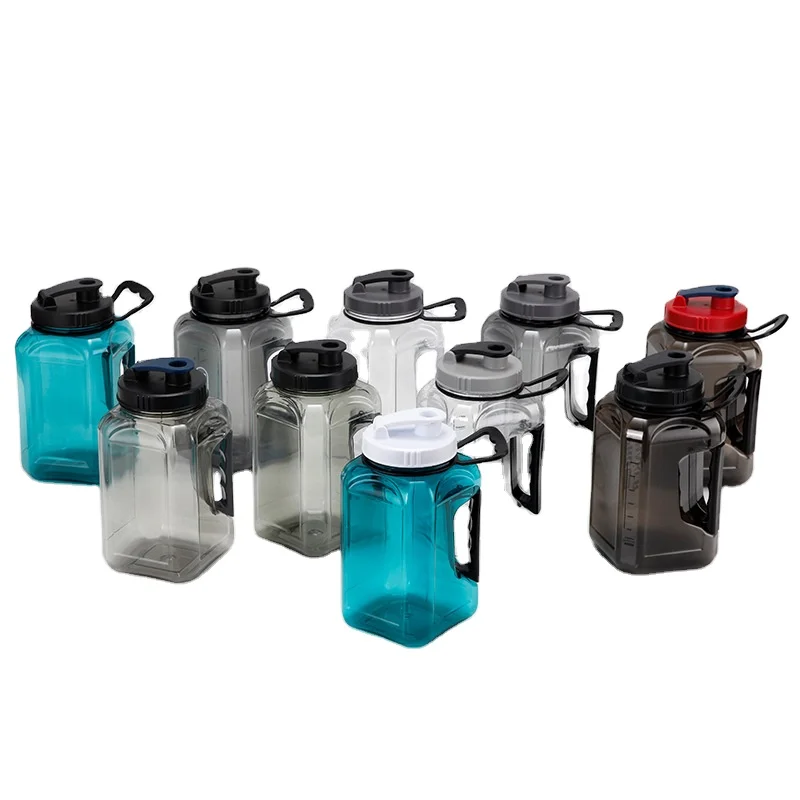 2.4 Litres Water Bottle Sports Kettle Portable Leak Stop Outdoor Fitness Jug Bpa Free With Handle Directly Drinking Cup