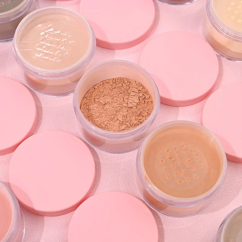 Makeup Face Setting Powder Vendor 21 Colors Private Label Vegan Long Lasting Waterproof Oil-Control Matte Loose Powder