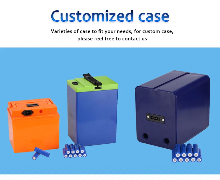 24v 36v 48v 60v 72v 18650 21700 lithium battery 10Ah 12Ah 20Ah 30Ah 40Ah 50ah 60Ah