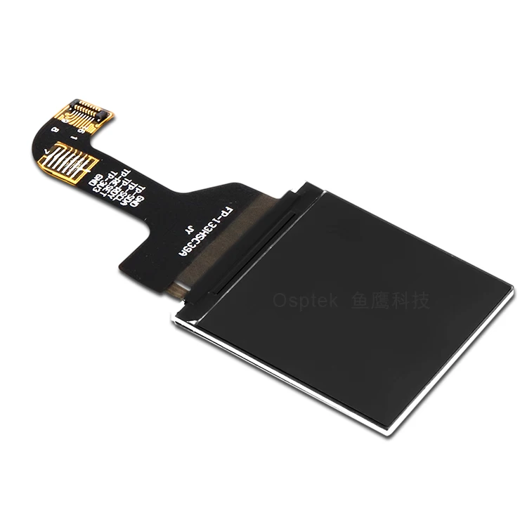 1.3 inch tft display 240x240 resolution spi interface with FPC ZIF connectors