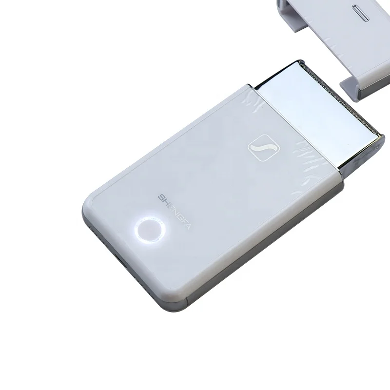  Беспроводная перезаряжаемая бритва с Usb зарядкой черная белая двухцветная электробритва для