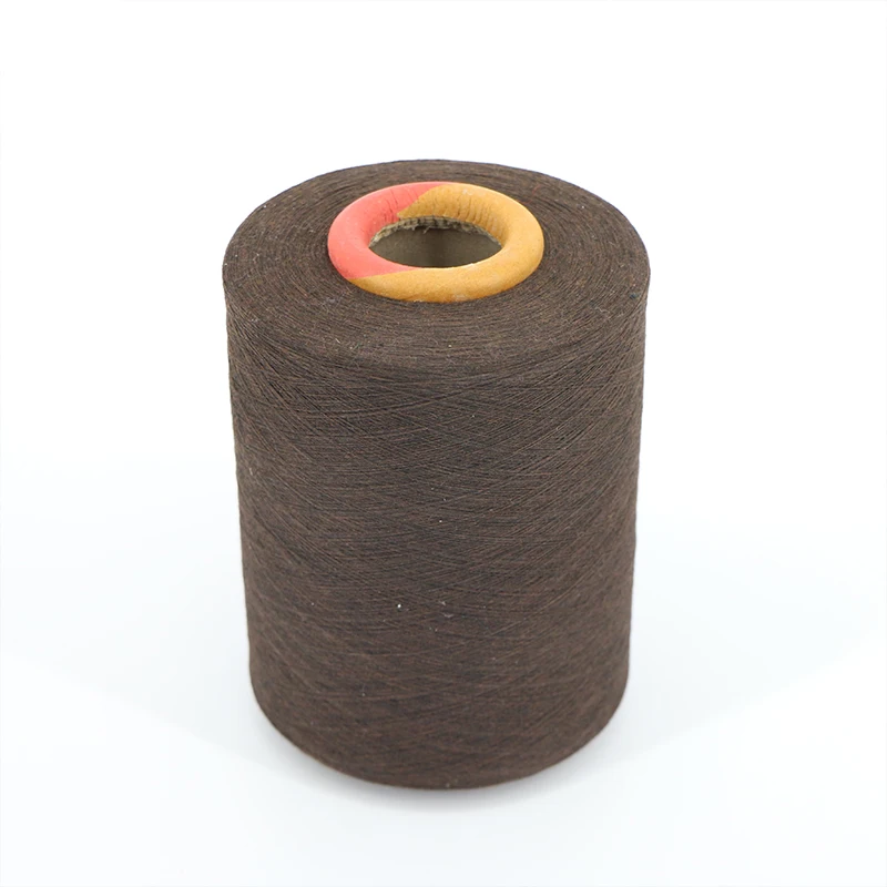 ne 30/1 organic 65 % polyester 35 % cotton yarns for weaving