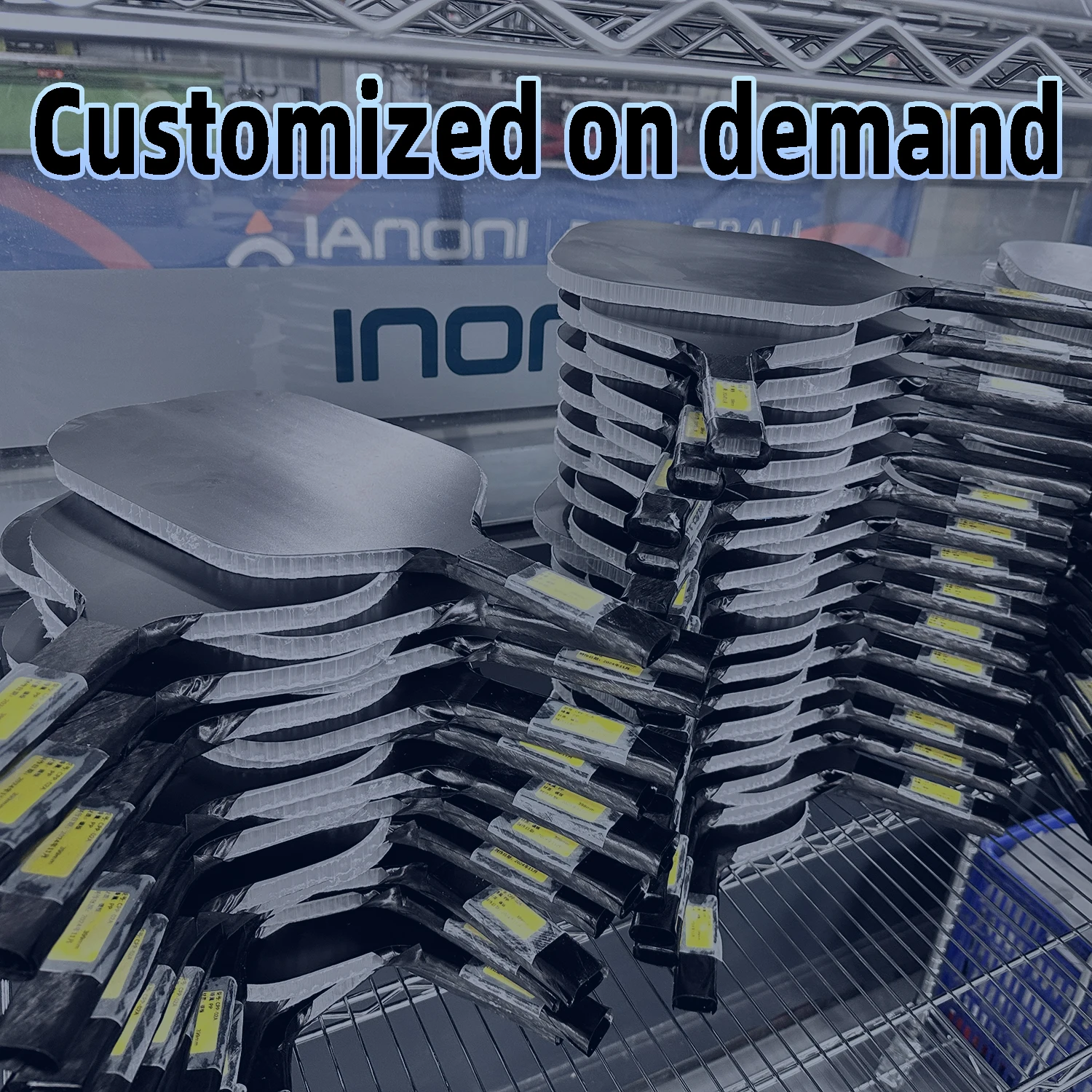 CASTON Custom 16mm Thickness Carbon Fiber Pickle Ball Paddle T700 Pickleball Paddle