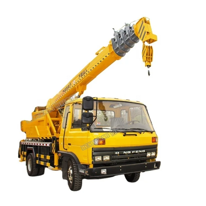 8 тонный строительный телескопическая стрела кран-манипулятор