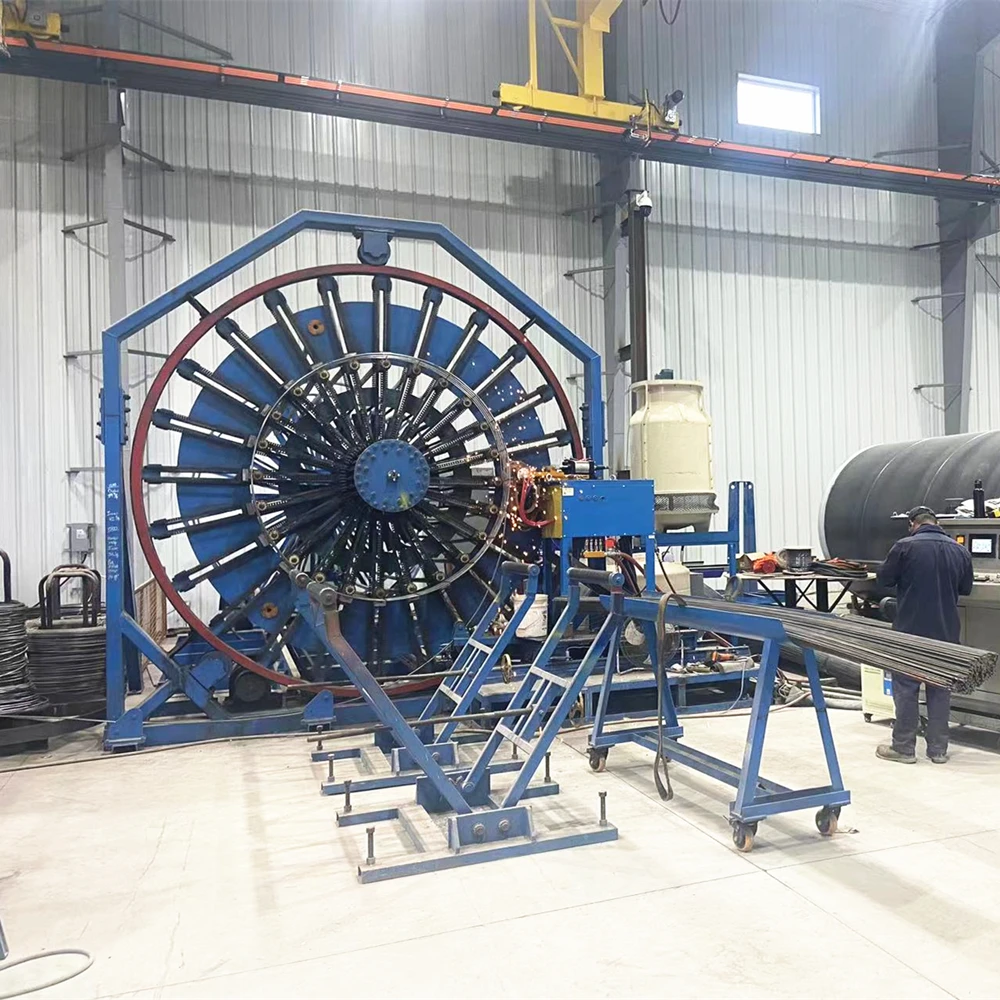 Reinforced Concrete Jacking Pipe Steel Bar Cage Welding Machine