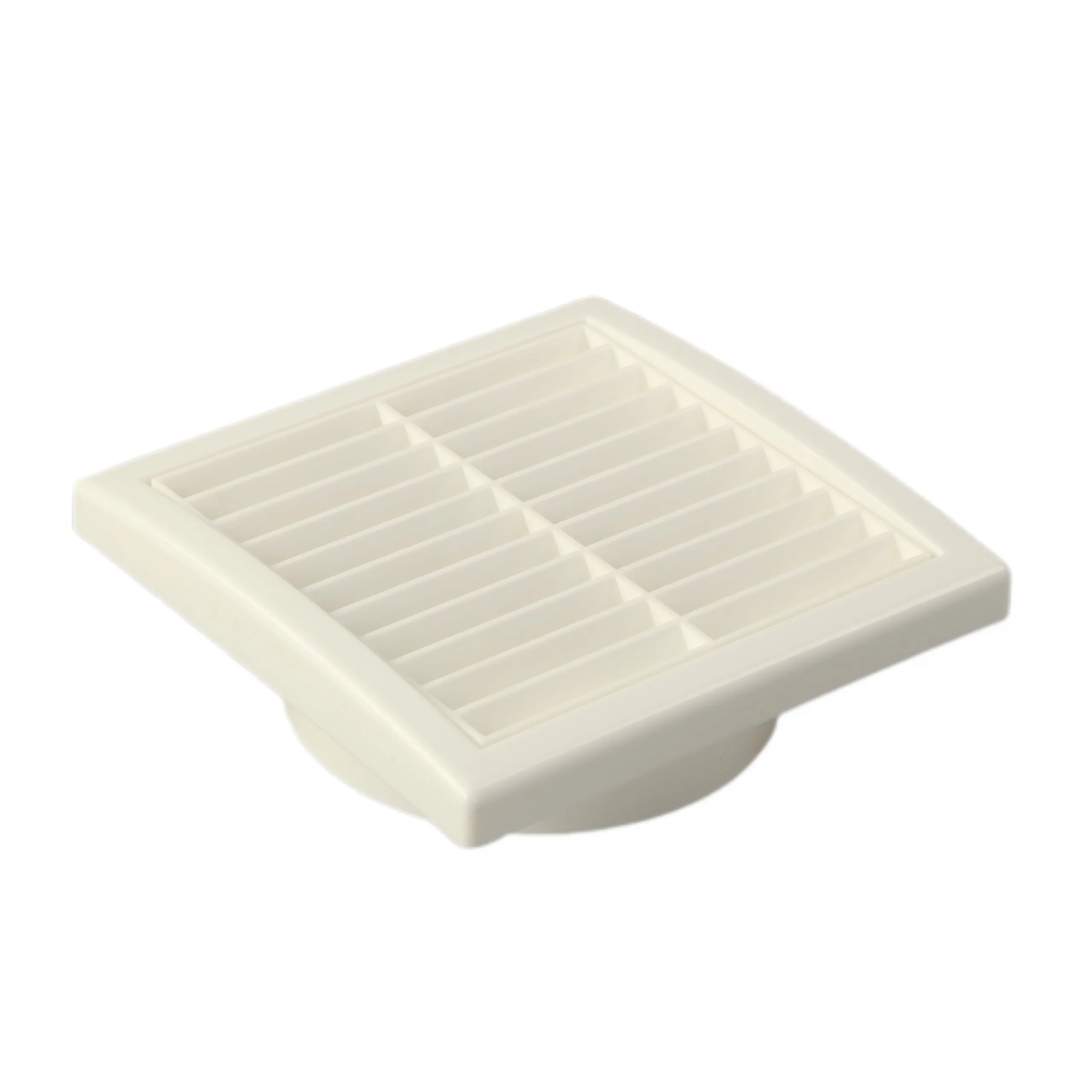 Customized Logo Brand  HVAC Air Ventilation White Round Ceiling Diffuser Plastic Disc Valve