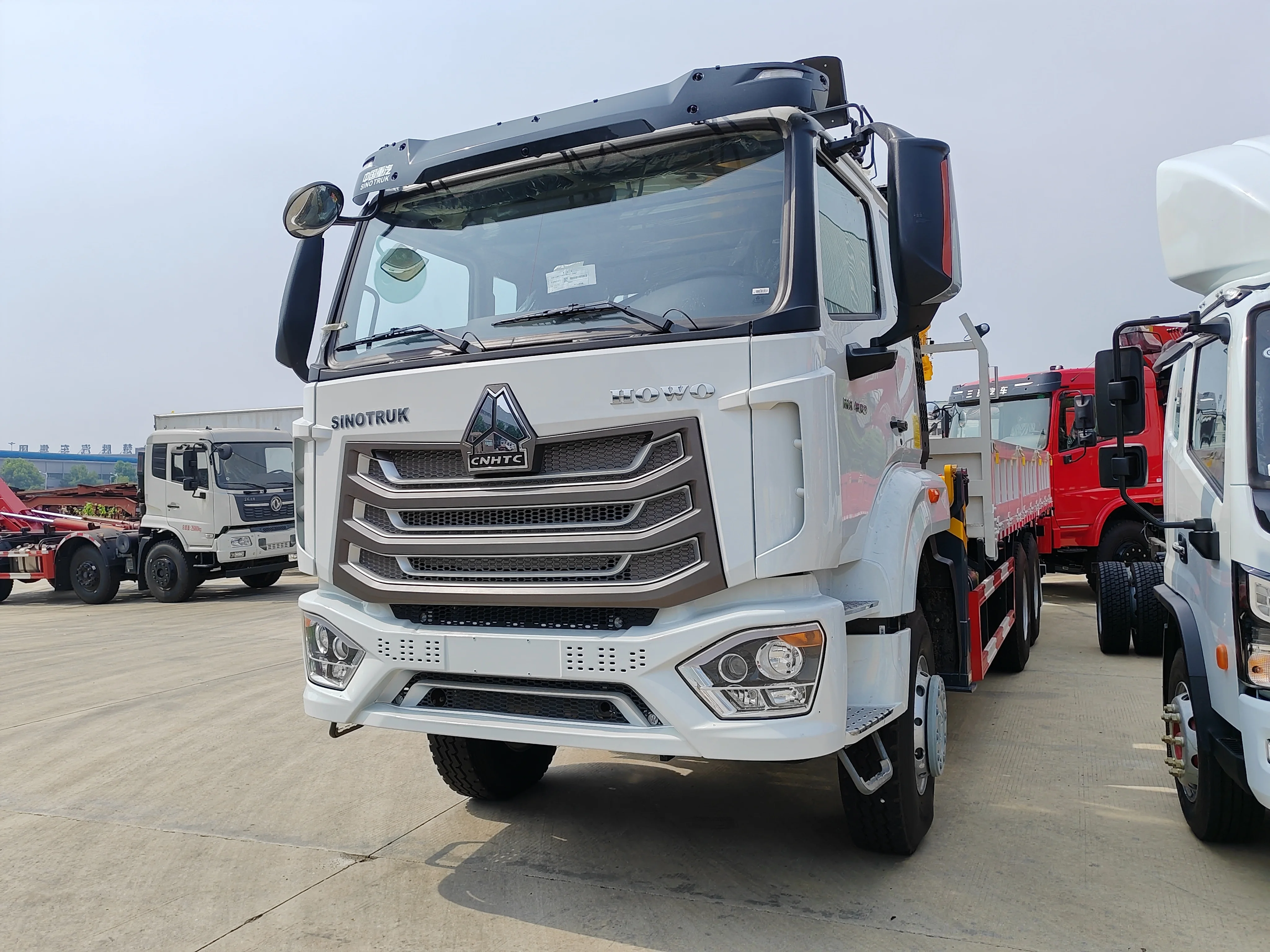 Прямой кран Sinotruk Howo Nx 6x4 14 т