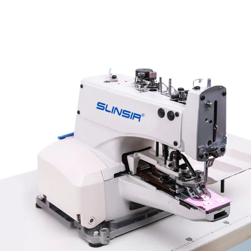 Dependable performance button attach industrial sewing machine