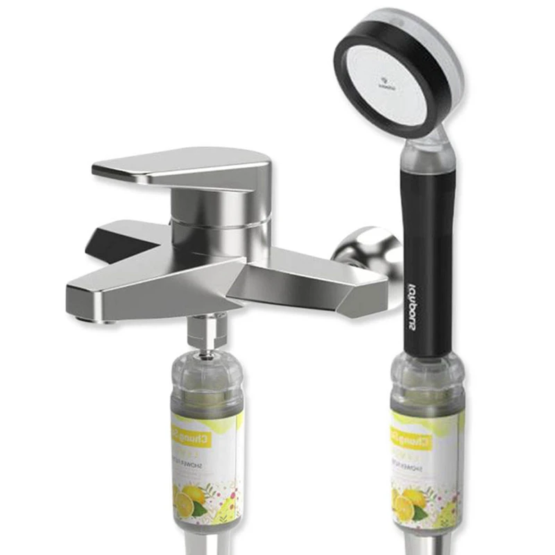 Removes Limescale Stainless Steel Shower Water Purifier Shower Filter external Shower Filter For Smooth Soft Skin