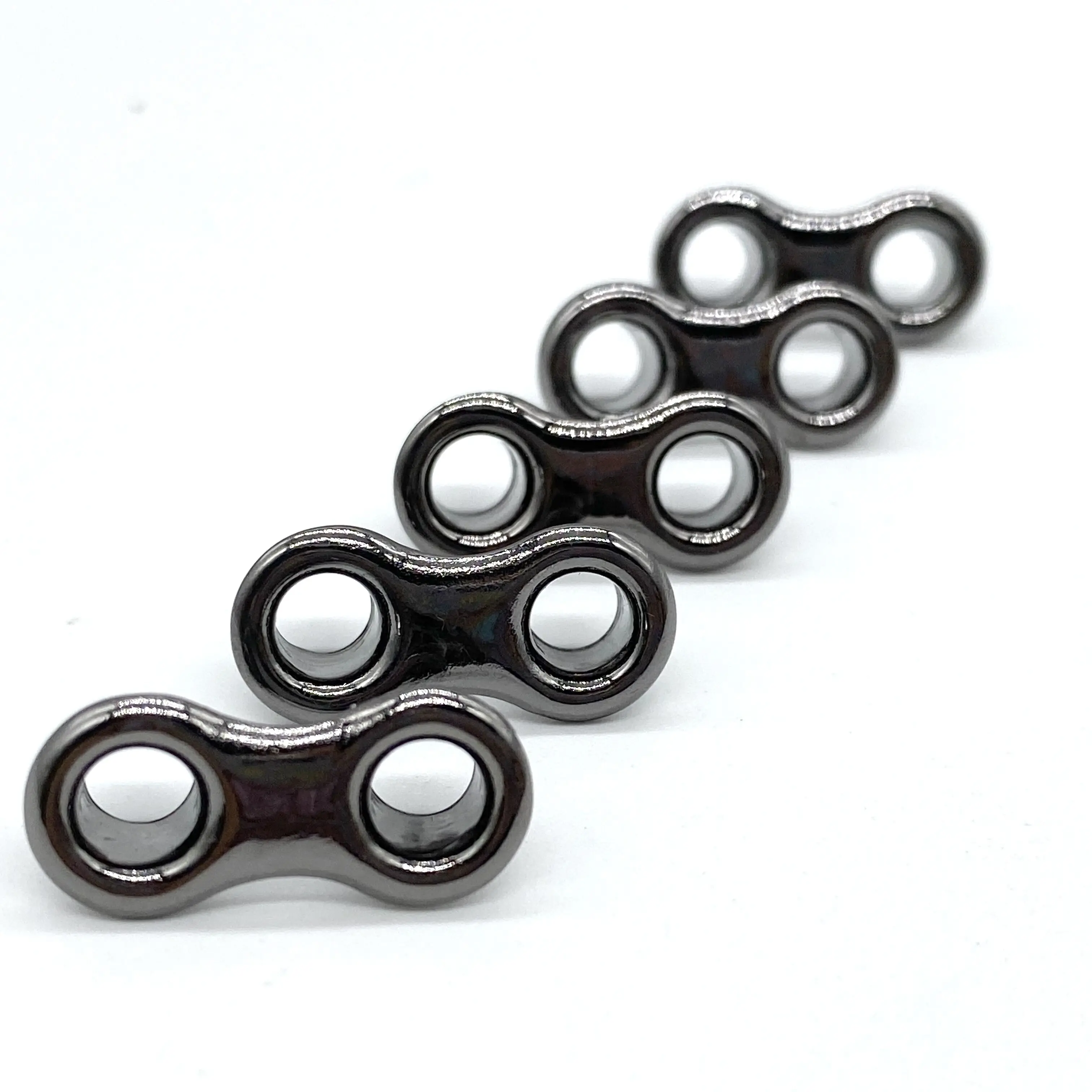 4.5mm fancy double round grommet eyelets  for bag shoe and garment accessory