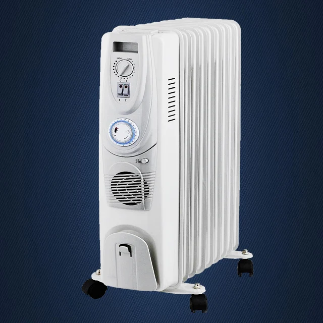 
winter products 110v oil filled electric room heater with LCD 