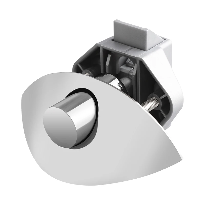 RV Half-moon Lock Vehicle Half-moon Handle Keyless Cabinet Drawer Mini Push Lock for RV Caravan Motorhome