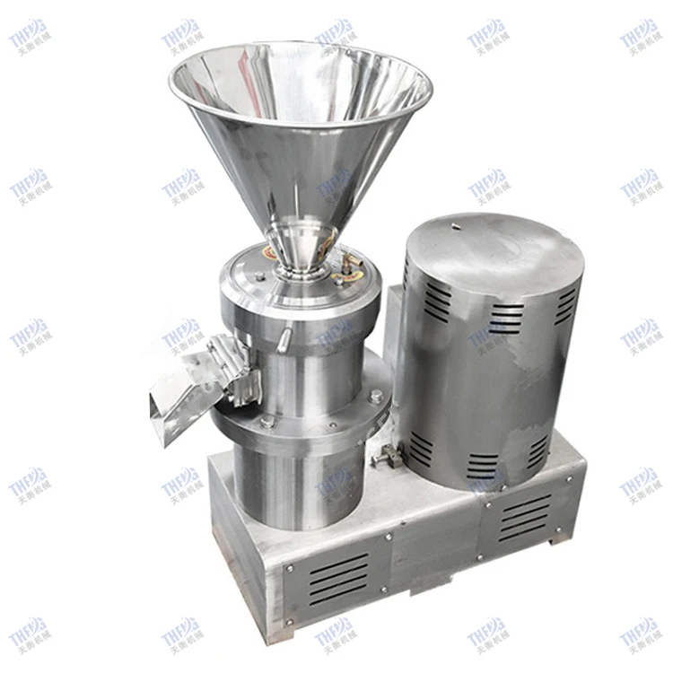Commercial Cocoa Bean Grinder Colloid Mill Cocoa Nibs Grinding Milling Machine Cacao Butter Machine