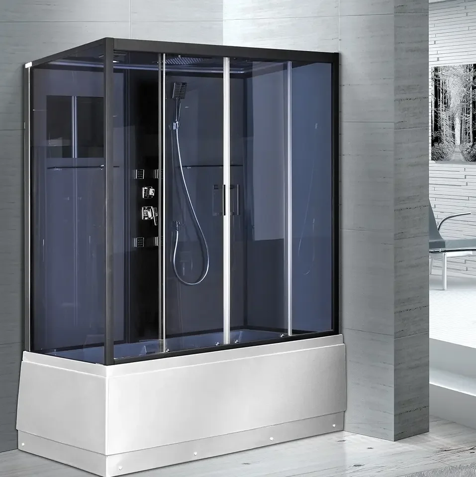 2023 factory bathroom whirlpool tub shower combo luxury shower room for use