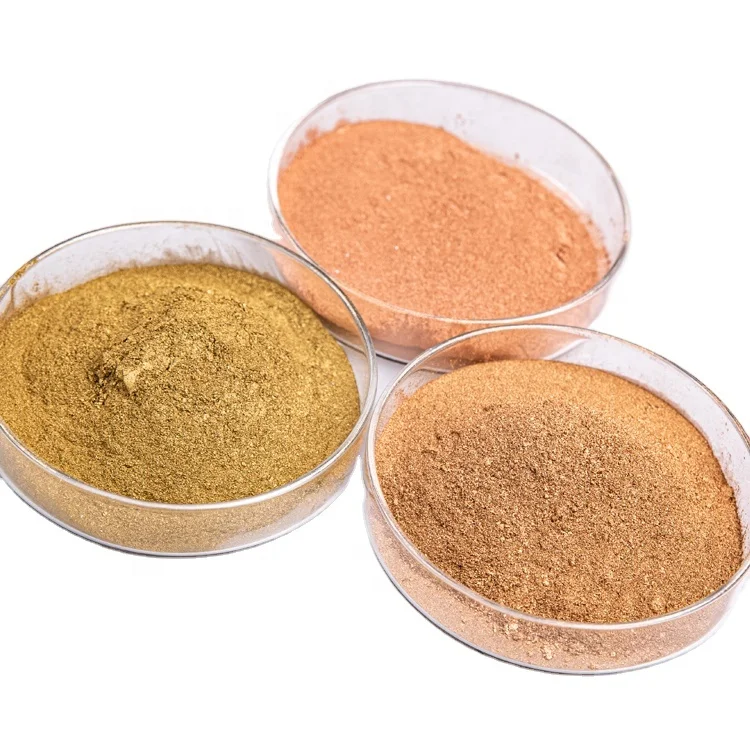Bronze metallic pigment rich gold metallic gold powder coating gravure printing
