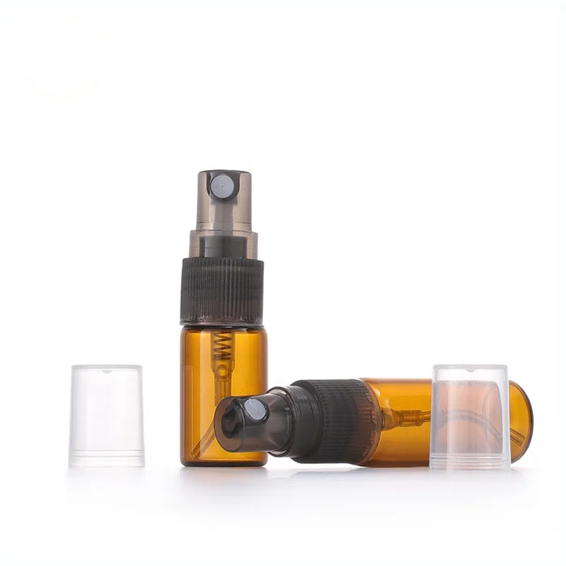 custom travel size tester perfume package bottles pen shape 3ml 5ml 10ml small amber glass spray bottle for perfume