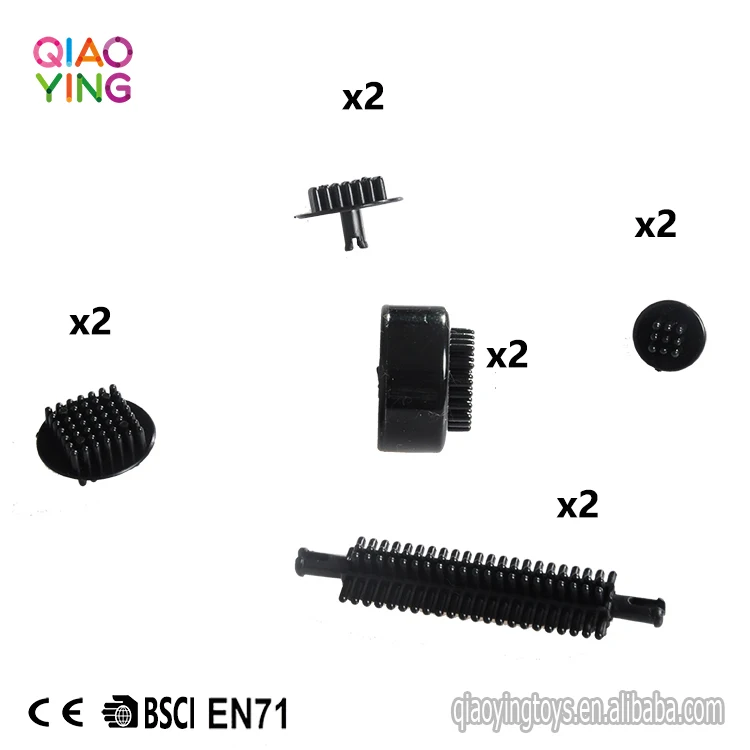 Hotsale Bristle Blocks 40 Pieces In Low Square Box