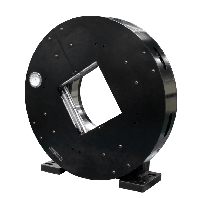 Square Hole Double-Acting Pneumatic Chuck for Laser Pipe Cutting Machine