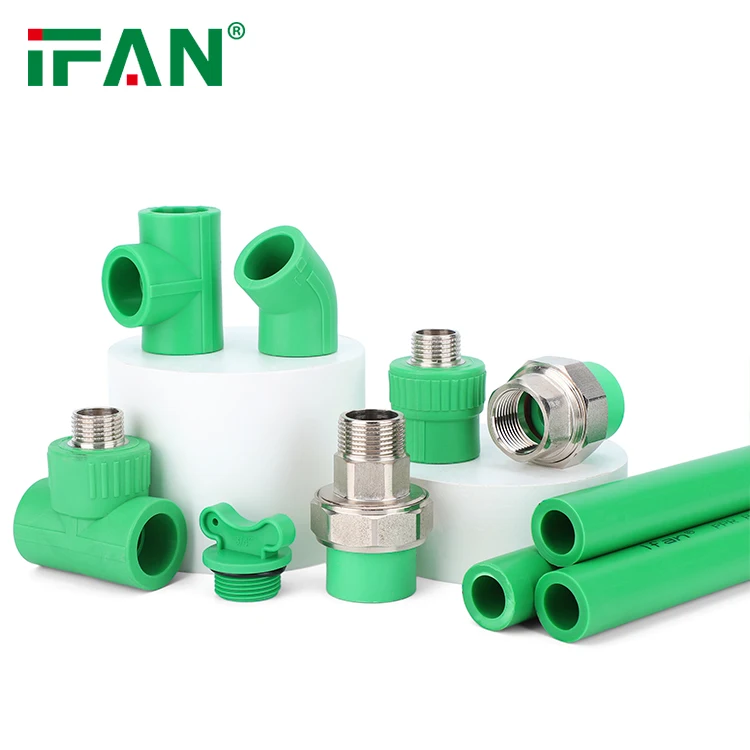 IFAN Heat Resistant Plastic PPR Elbow Threaded Adaptor PPR Pipes and Fittings