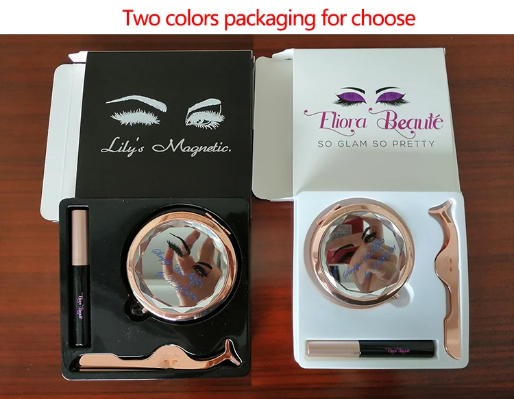 Muting Lashes3D Wholesale Vendor Custom Magnetic False Eyelashes And Magnetic Eyeliner Lash