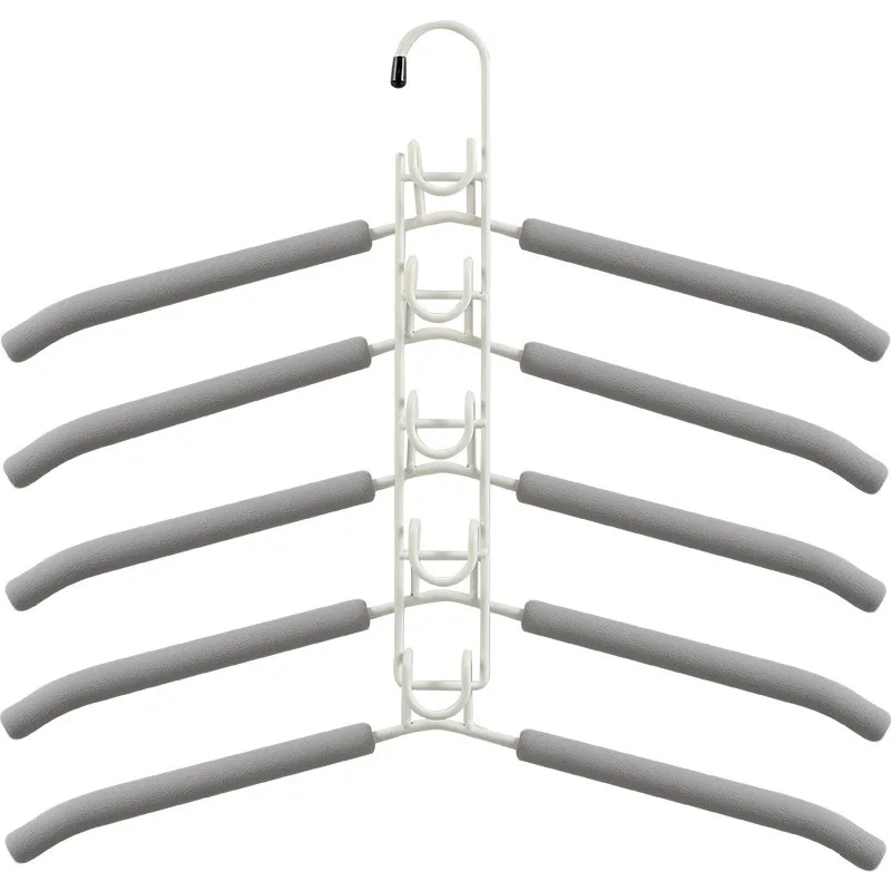 Волшебная вешалка-органайзер для одежды, компактная металлическая вешалка для пальто, вешалка против морщин eva