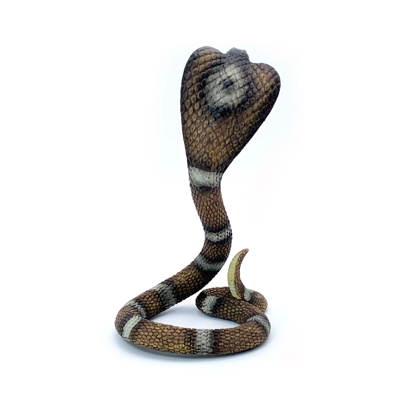 Wildlife Realistic High Quality PVC Plastic Animal Figure Toys Realistic Eco-friendly Anima Standing Cobra Toys
