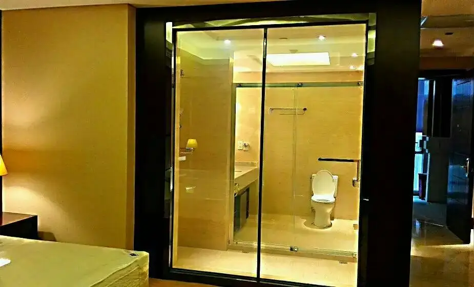 Rushui 5+5 6+6 switchable PDLC smart glass PDLC adhesive electronic glass pdlc glass