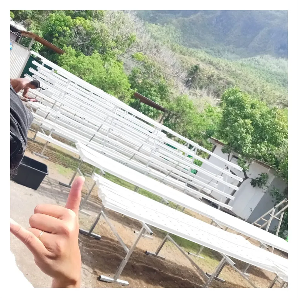 Hot sale pvc channel hydroponic nft gully growing systems for vegetables