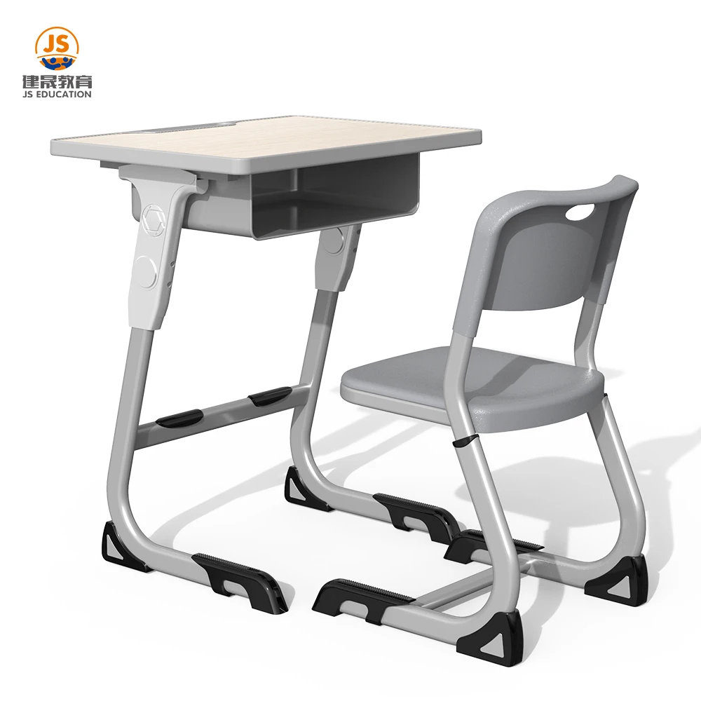 Modern style suits height adjustable montessori school furniture classroom desk and chair set