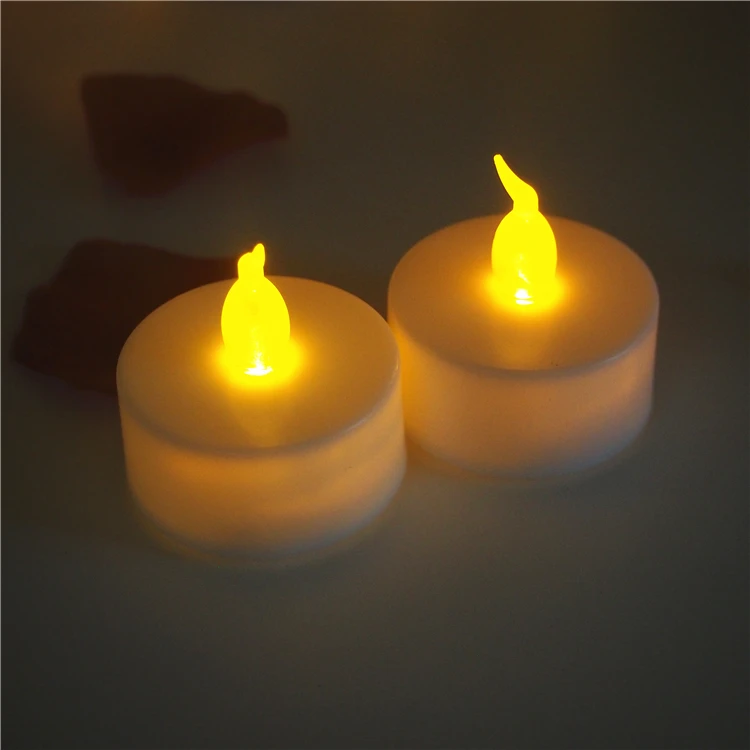 Battery Operated Realistic Faking Flameless Led Tealight Candle