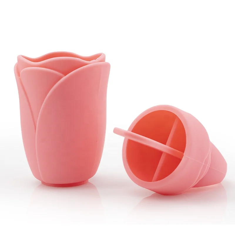 Lovely Shape Silicone Ice Roller For Face Eyes Neck Skincare Sensitive Skin Facial Treatment Ice Roller