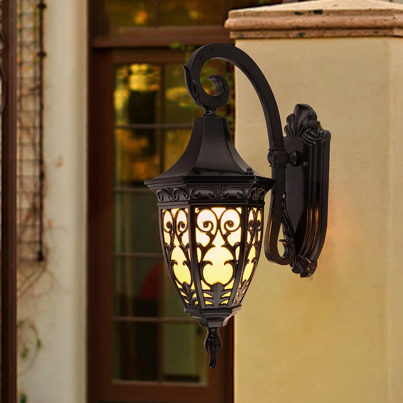 High Quality American Creative Retro Corridor Vintage Out Door Garden Wall Lights Wall