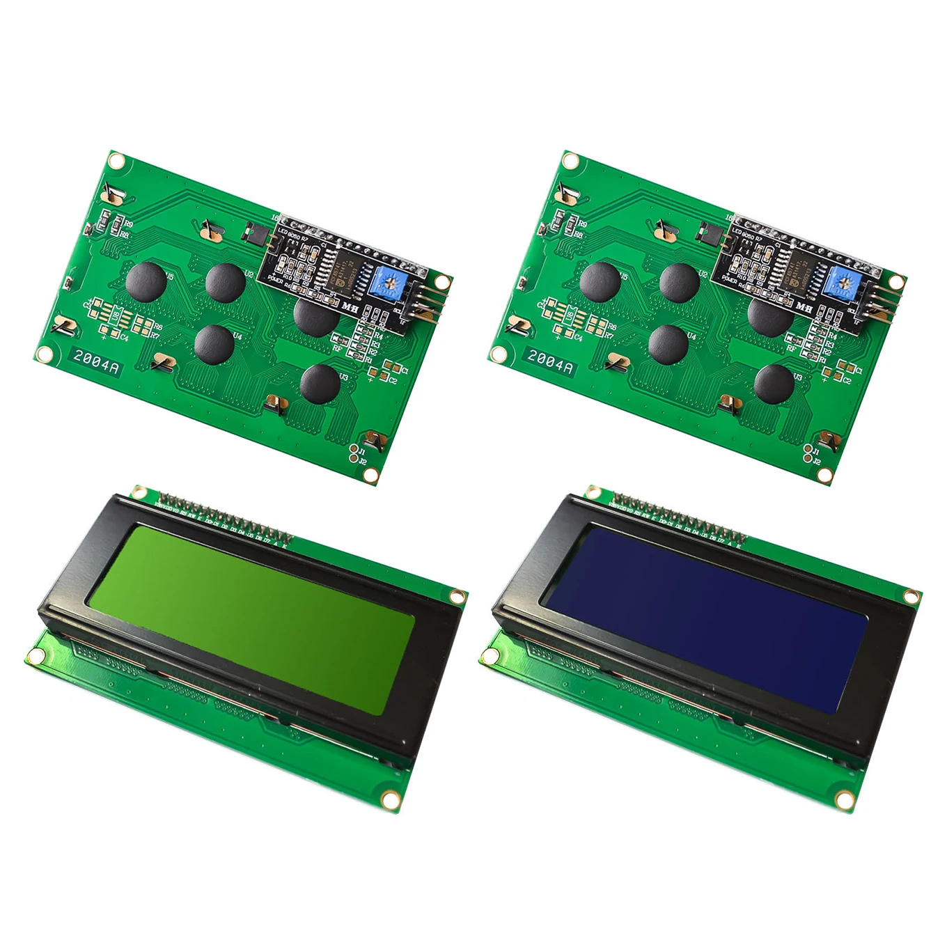ЖК-дисплей LCD2004 IIC/I2C, 2004 дюйма, 20 х4, 5 В, символьный синий экран с подсветкой LCD2004, ЖК-дисплей IIC I2C