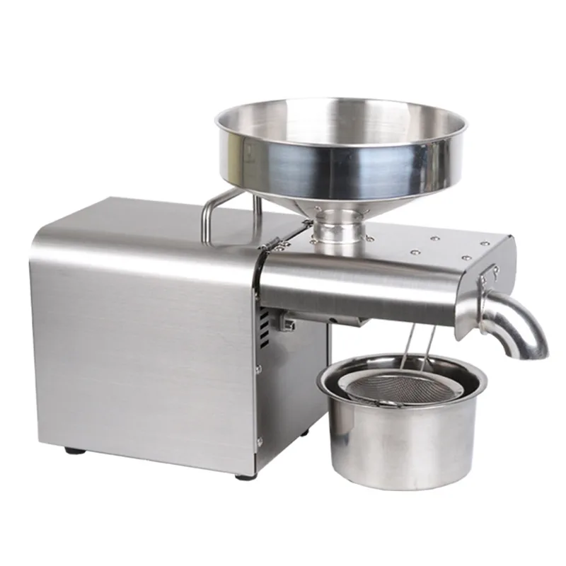 2019 new household cold  oil press commercial industrial  oil press stainless steel oil press wholesale export price