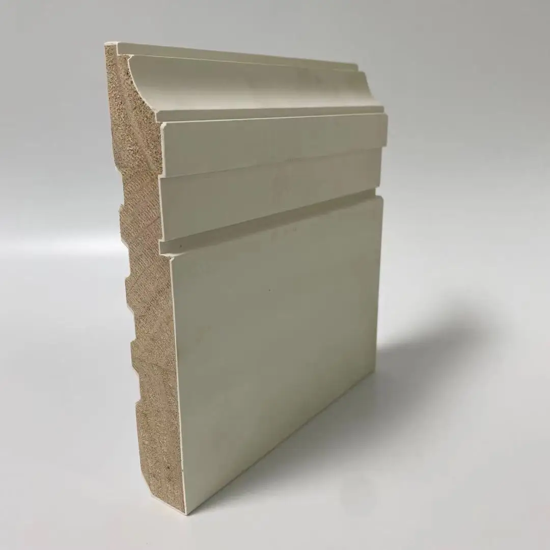 White Primed Wooden Mouldings for Housing & Bedroom Decor Door & c