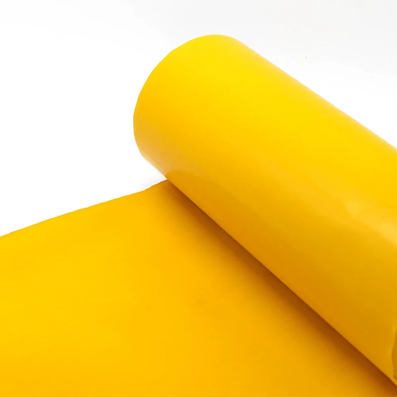 Термостойкий желтый микро 0 03 мм 15 25um 100% PTFE цветной кабель фторопластовая пленка ptfe