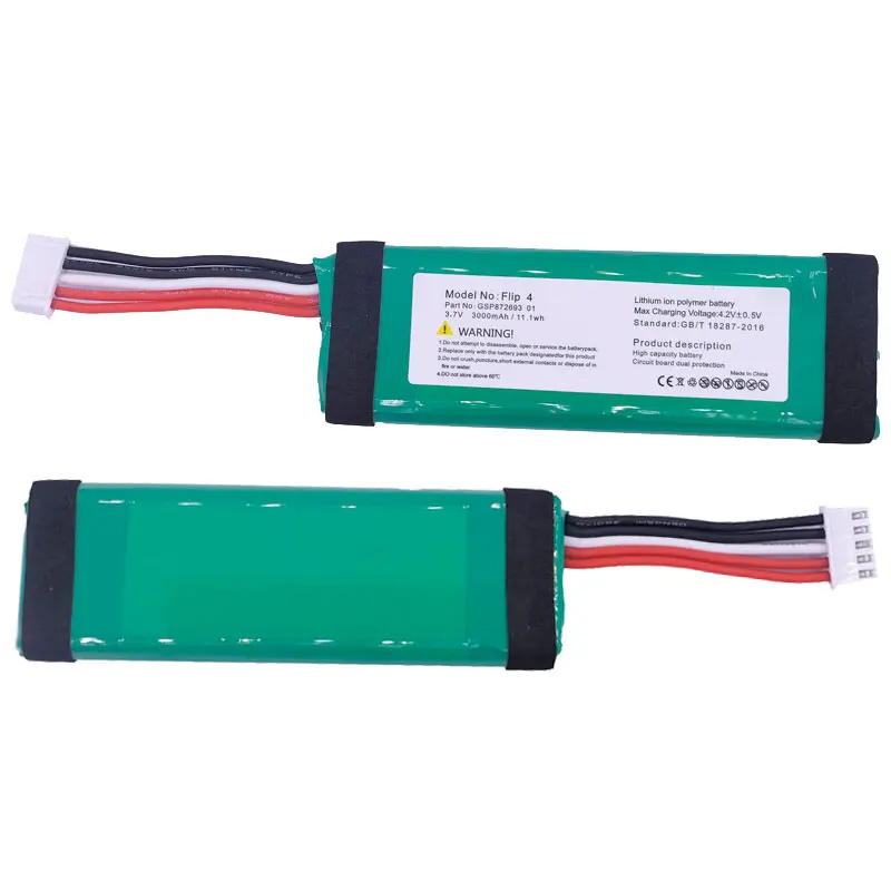 Батарейки оптом 4 Bluetooth колонки GSP872693 01 Batera 3 7 В 3000 мАч 11.1wh батарея