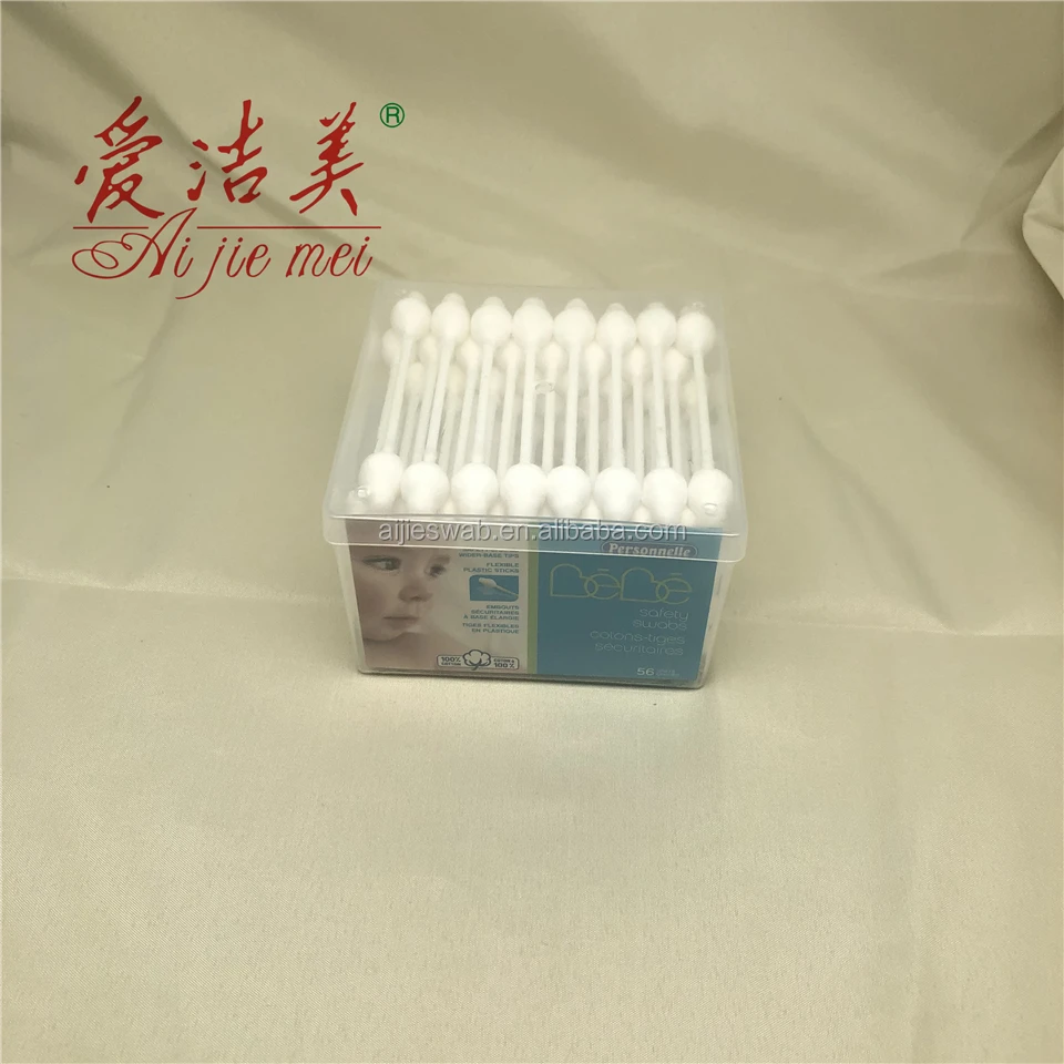sterile safety softy big head cotton buds for baby in bulk