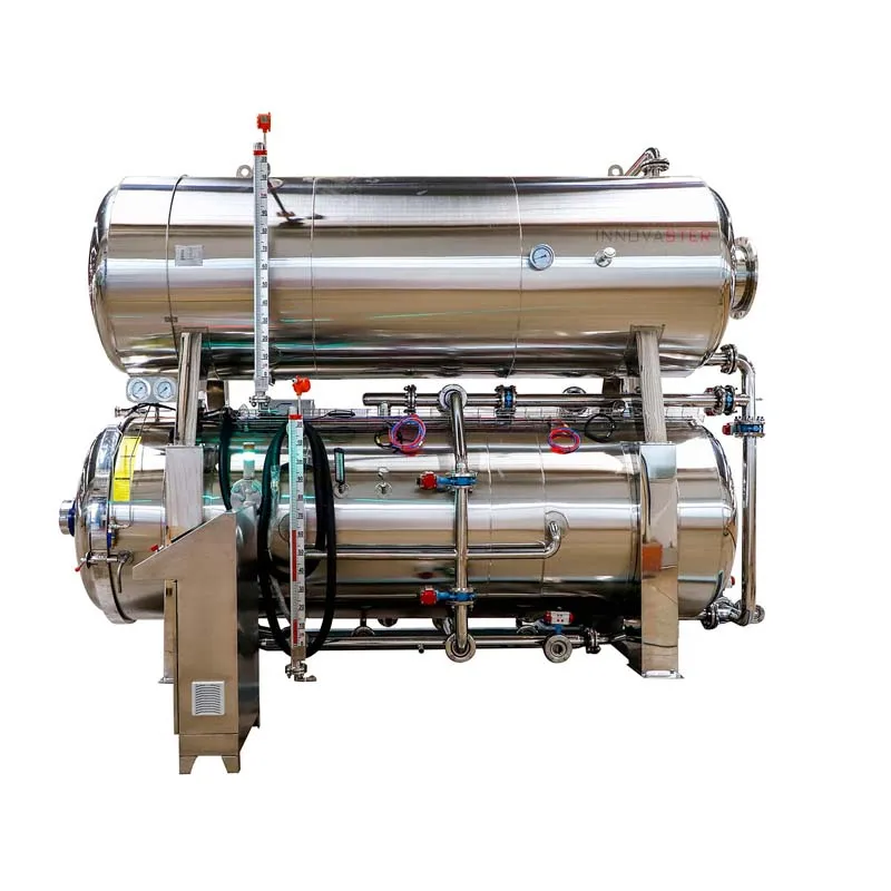 Роторный Автоклавный ретортный аппарат для стерилизации сгущенного