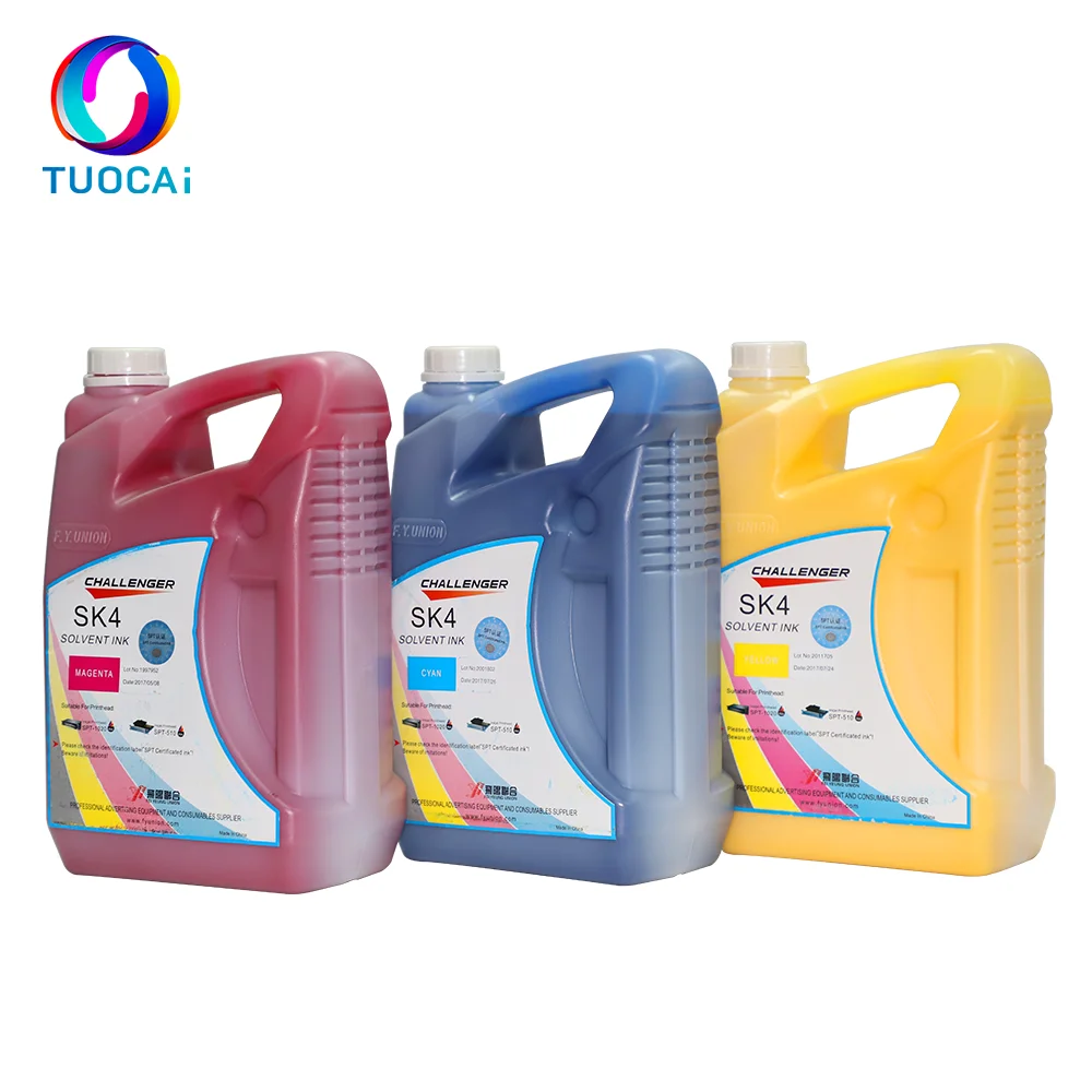 Challenger SK4 Solvent Ink for Inkjet Printer Printing Machine