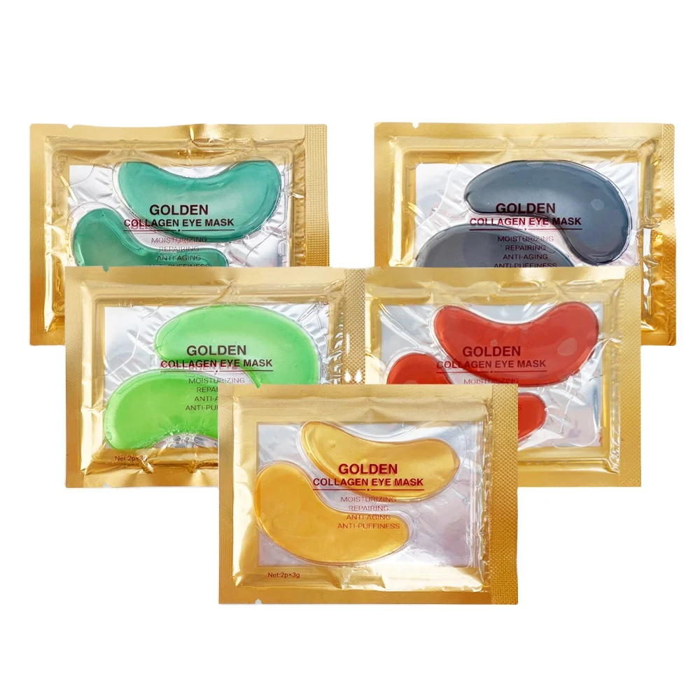 new trending product 24K Gold Eye Mask Collagen, Anti-wrinkle Anti Aging Relieve Fatigue Gold Eyes Mask