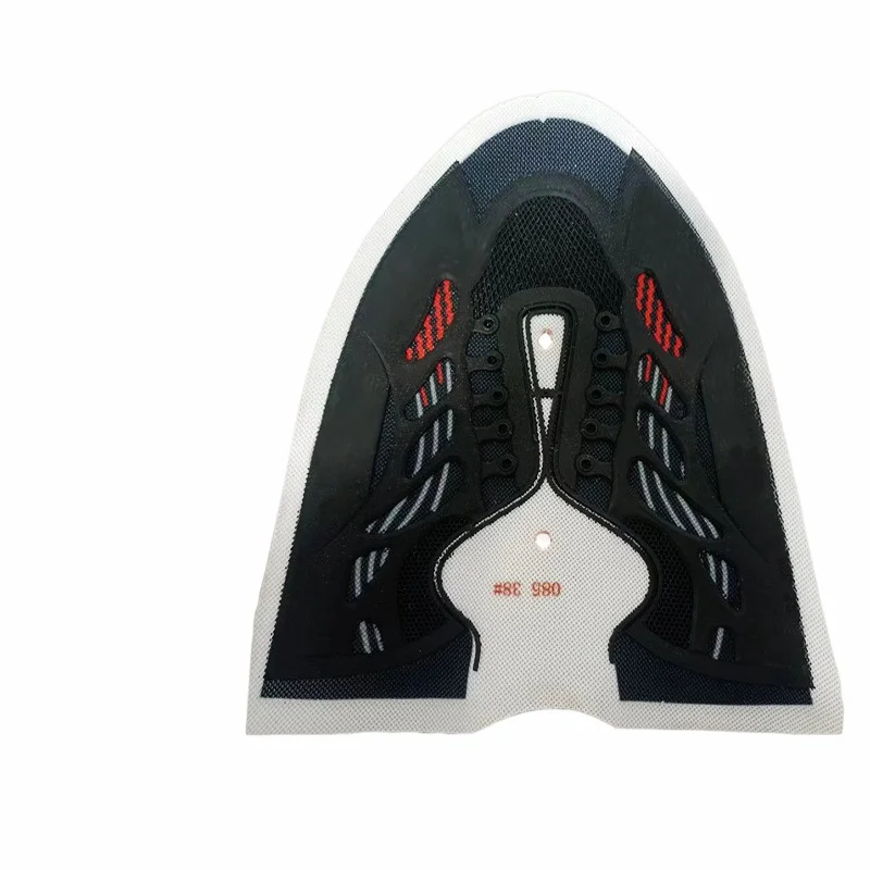 Kpu полуфабрикат 2023 трикотажная обувь оптом модный материал Pu дышащий сетчатый верх