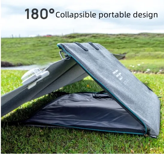 ECOflow панели солнечных батарей 400W 220W 160W солнечные фотоэлектрические бытовой Открытый Кемпинг складной портативный зарядный