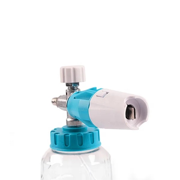 Прозрачная пенопластовая пушка Snow Master