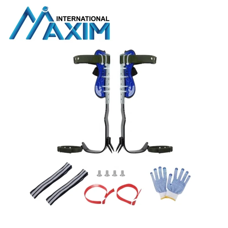 Forged Alloy Steel Tree Climbing Spikes Set