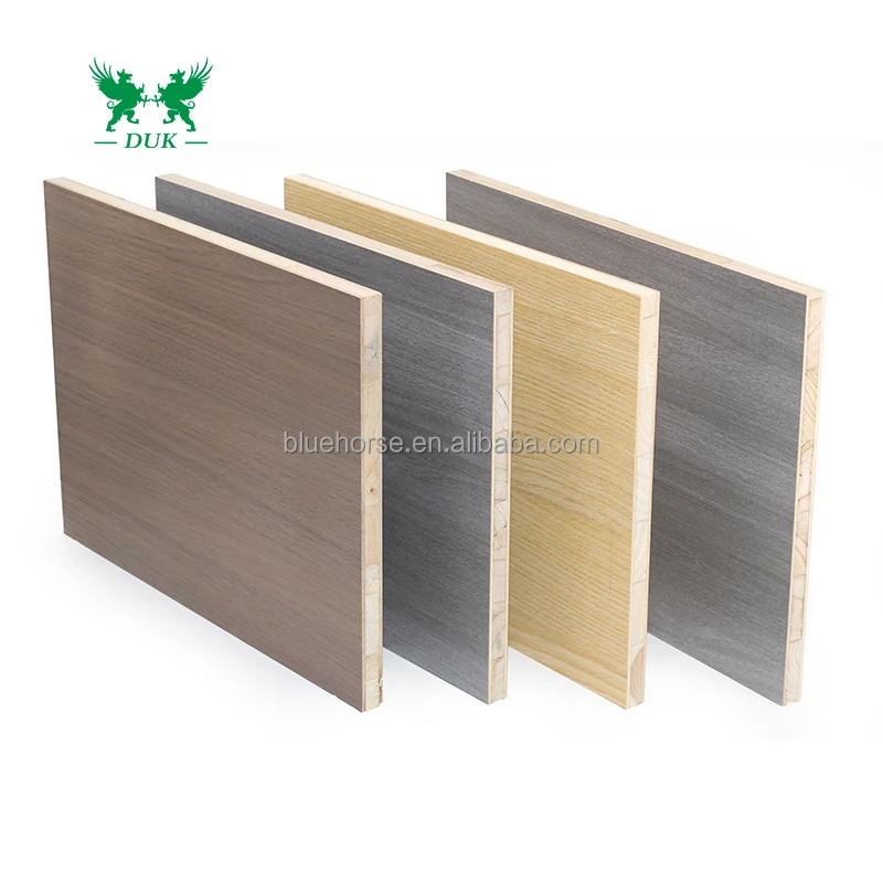 18mm Melamine Block Board Wood Grain Melamine Block Board