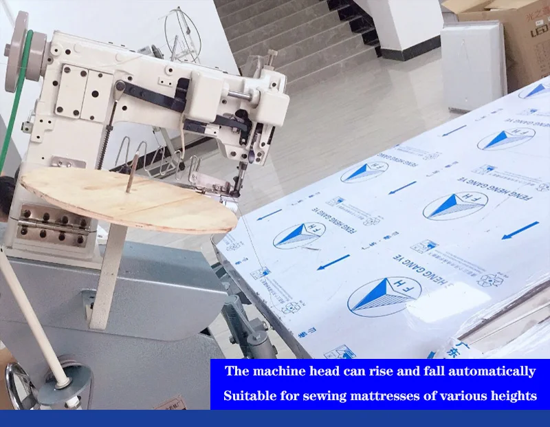 Mattress edging machine Semi-automatic mattress edge wrapping machine Production order   RN8B-246WB